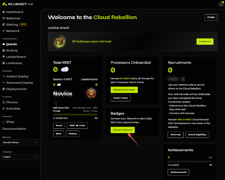 热门项目交互指南 | Self积分任务与Acurast手机挖矿教程(11月14日)