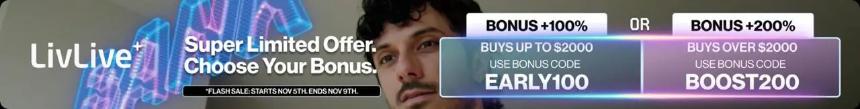 2025年11月最值得购买的4种加密货币:LivLive($LIVE)为早期投资者开启96小时独家闪购