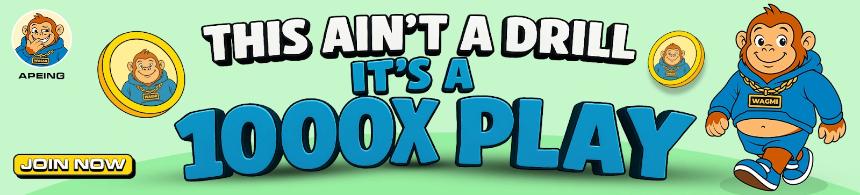 市场震荡:Stellar 波动,BCH 蓄势待发,$APEING 白名单或将引发 Best100x 加密货币浪潮