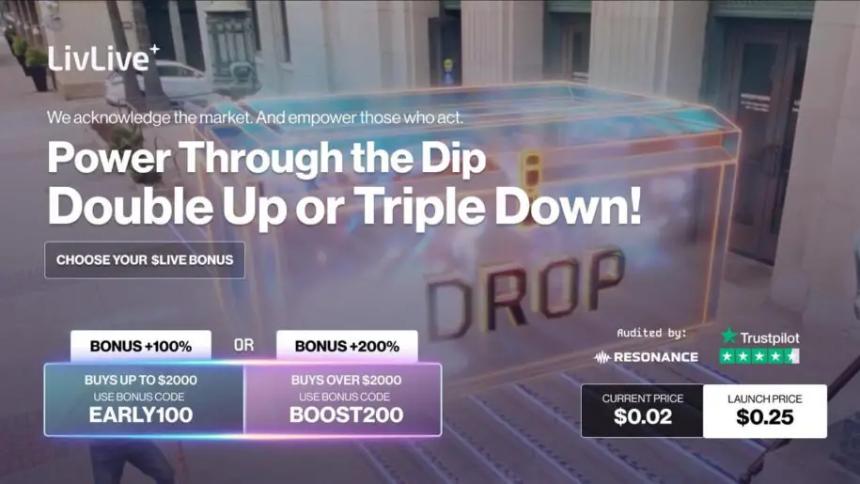 下一个加密货币爆点：Solana与XRP波动中，LivLive预售或成投资新宠