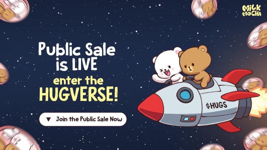 Milk Mocha 的 $HUGS 预售:将情感与数学结合的千倍投资机遇