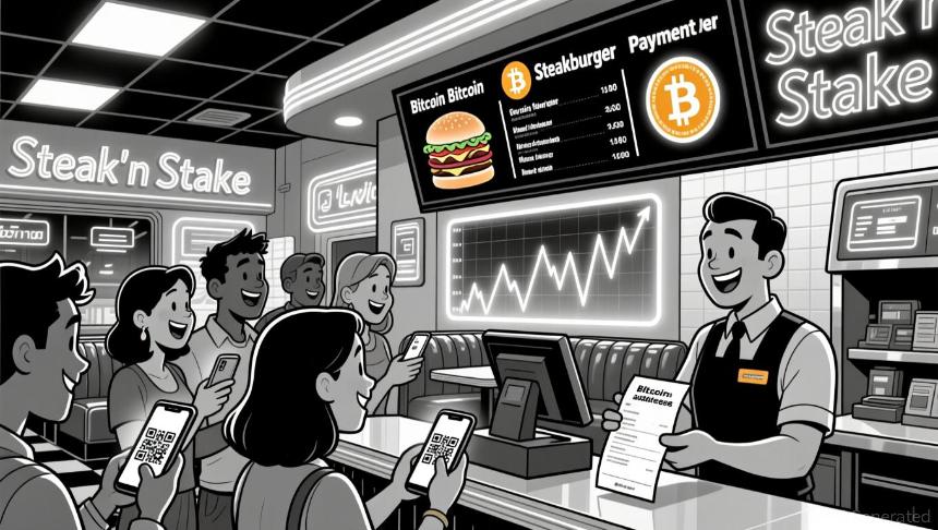 比特币引领零售业变革：Steak 'n Shake 的加密货币整合战略及其对消费股的深远影响