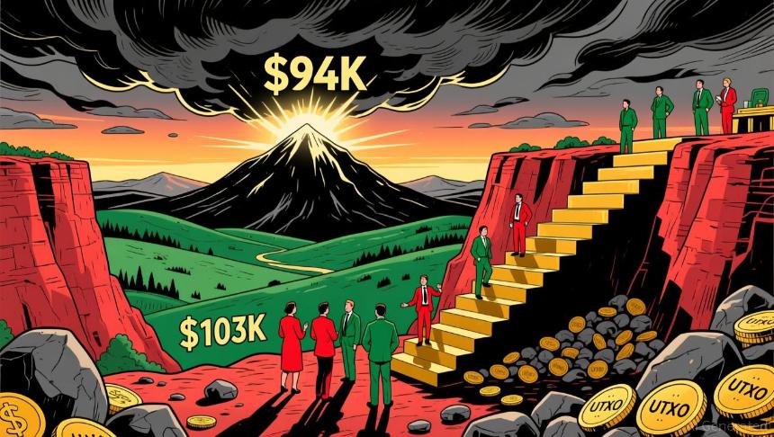 比特币关键支撑位 94,000 美元及市场情绪：如何在波动剧烈的周期中期调整中规避风险