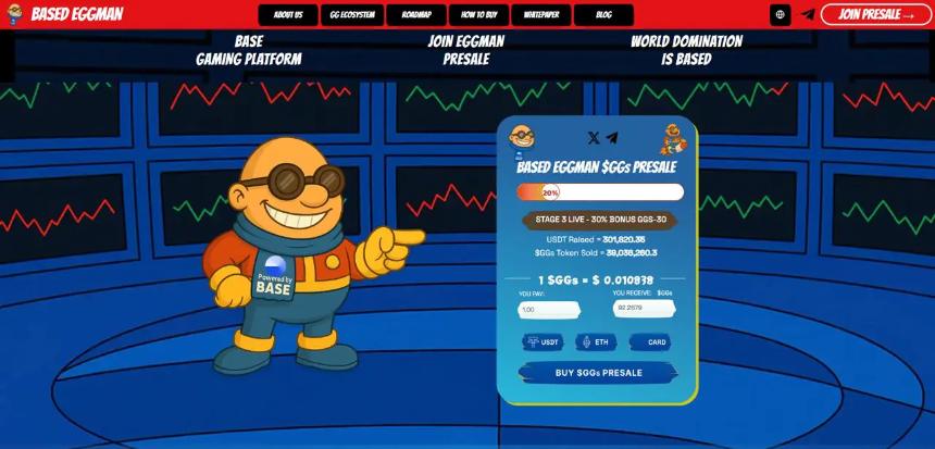 Based Eggman 会是 2025 年下一个 Pepe 币吗?业内人士预测最值得购买的山寨币!