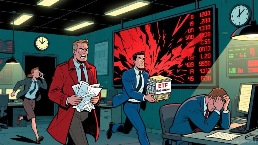 比特币ETF资金流出表明市场在波动中走向成熟