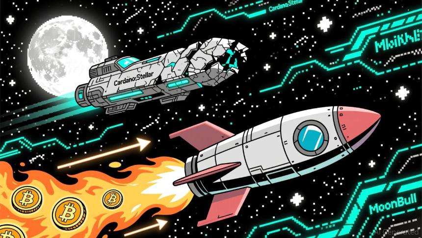 MoonBull 和 BlockDAG：为什么这些项目在 2025 年的加密货币复苏中表现优于 Cardano 和 Stellar