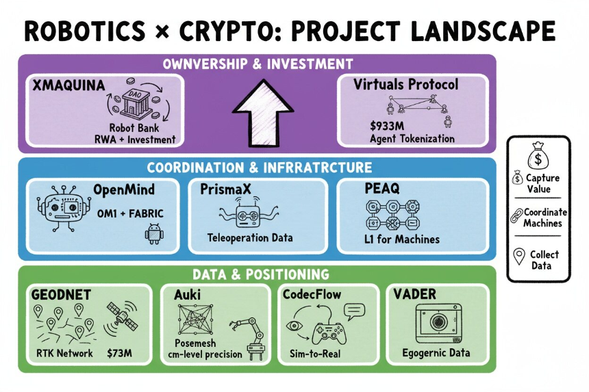  Robotics & Crypto：当机器人开始取代人类，加密市场如何捕获价值？