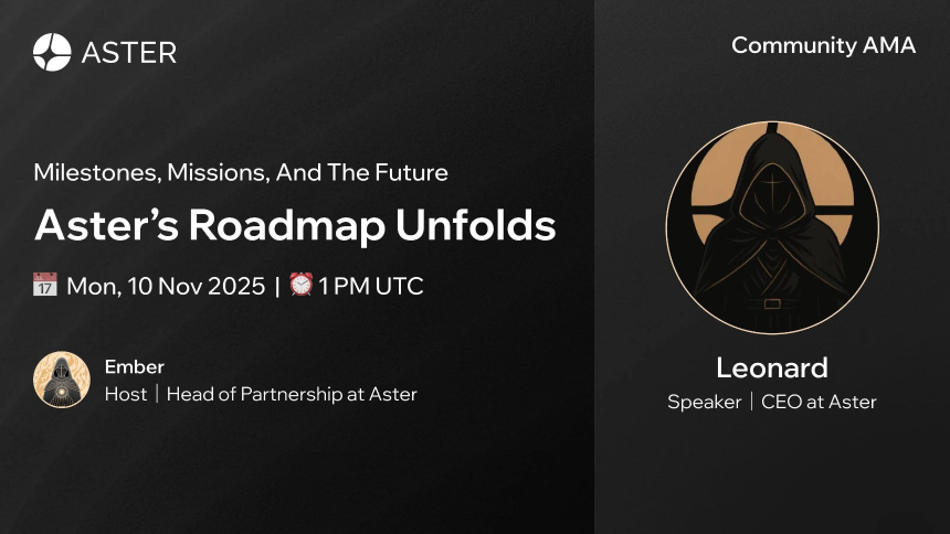 Aster CEO详解代币价值,质押与链上回购将至