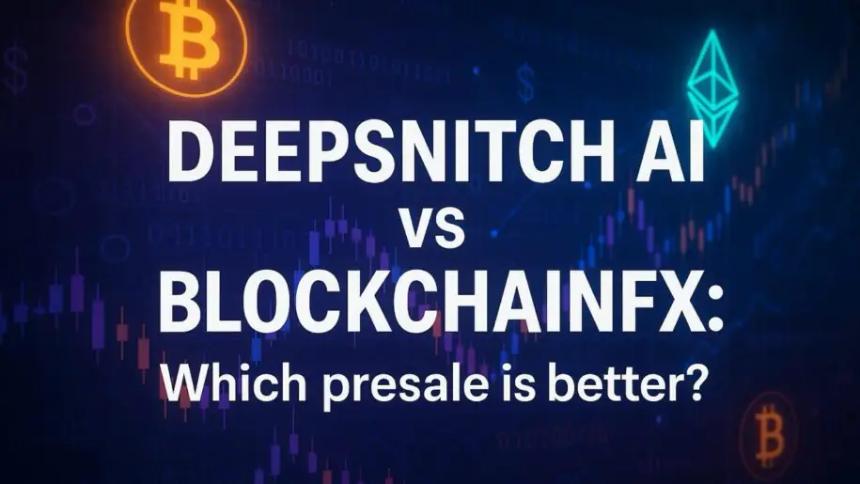 DeepSnitch AI 与 BlockchainFX：哪个预售更好？