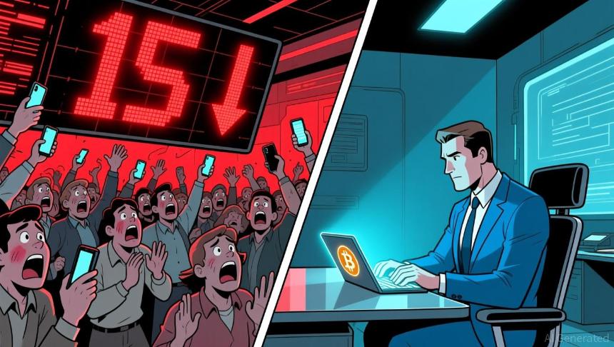 驾驭加密货币市场的极端波动：恐惧与贪婪指数危机中的战略性入场点