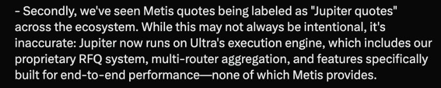 Jupiter与Metis路由器保持距离,聚合器战争仍在继续