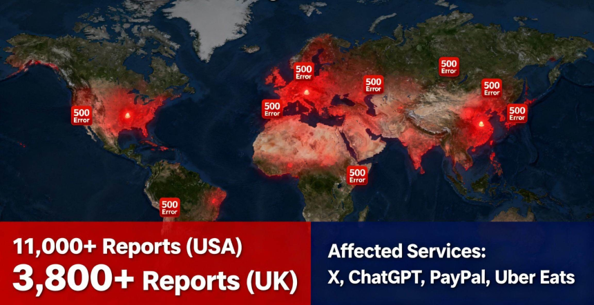 全球互联网因Cloudflare故障陷入混乱