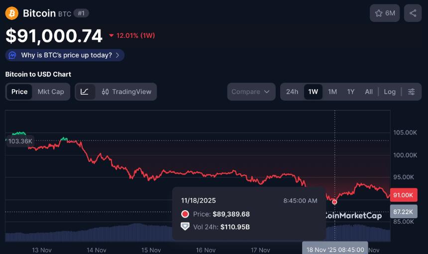 比特币巨鲸趁着市场极度恐慌买入，现在正是买入最佳加密货币的好时机