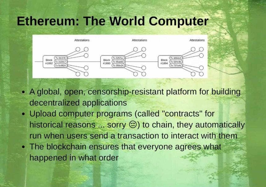 Vitalik Buterin演讲全文:30分钟介绍以太坊(2025版)
