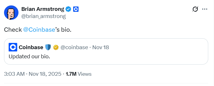 Coinbase预测市场门户网站按计划推进，散户投资者期待基础代币发行。