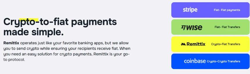 Remittix ($RTX)：简化加密货币到法币的转账