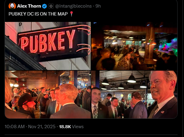 斯科特·贝森特突访比特币酒吧,引发热议