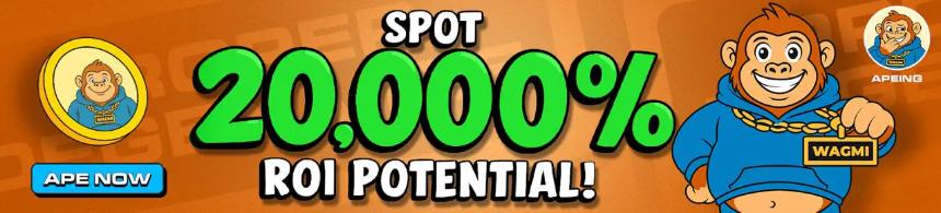 新兴加密货币Apeing:或成下一轮百倍收益领跑者,Baby Doge Coin与ApeCoin表现趋稳