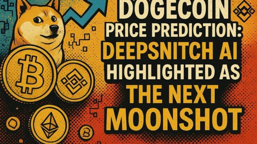 狗狗币价格预测：梗币板块跌至2025年低点，DeepSnitch AI被誉为下一个爆款