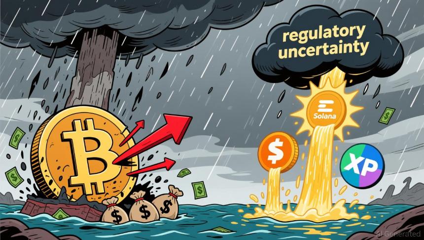 加密货币市场分化加剧：比特币ETF资金外流，山寨币ETF逆势吸金