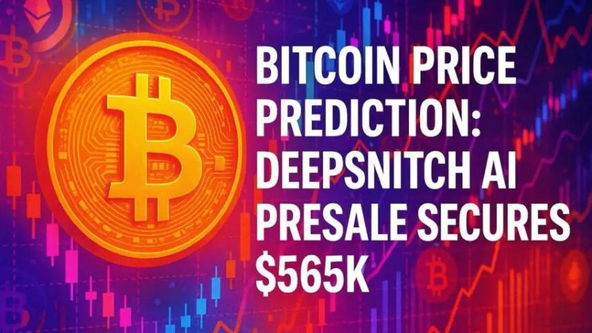 比特币价格分析：市场波动加剧，DeepSnitch AI预售突破56.5万美元