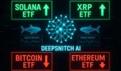 XRP价格预测（2025年11月）：SOL与XRP ETF资金流入强劲，Deep<span class='keyword'>Sn</span>itch AI预售飙升60%