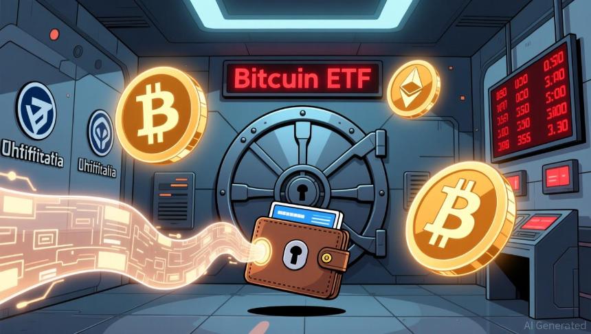 贝莱德的加密货币战略：托管业务与ETF资金外流的博弈