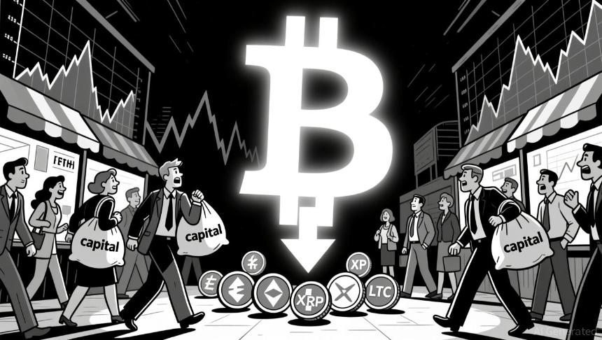 比特币重拾主导地位：山寨币热潮消退引发市场重组