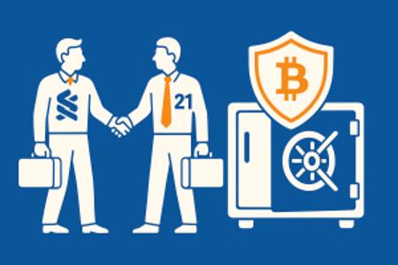 渣打银行携手21Shares推出机构级数字资产托管服务