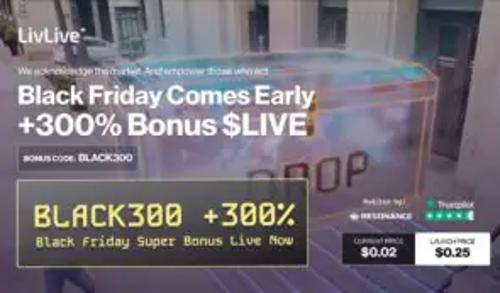 LivLive预售引发黑色星期五300%暴涨：XRP与BCH波动中寻找最佳加密货币投资机会