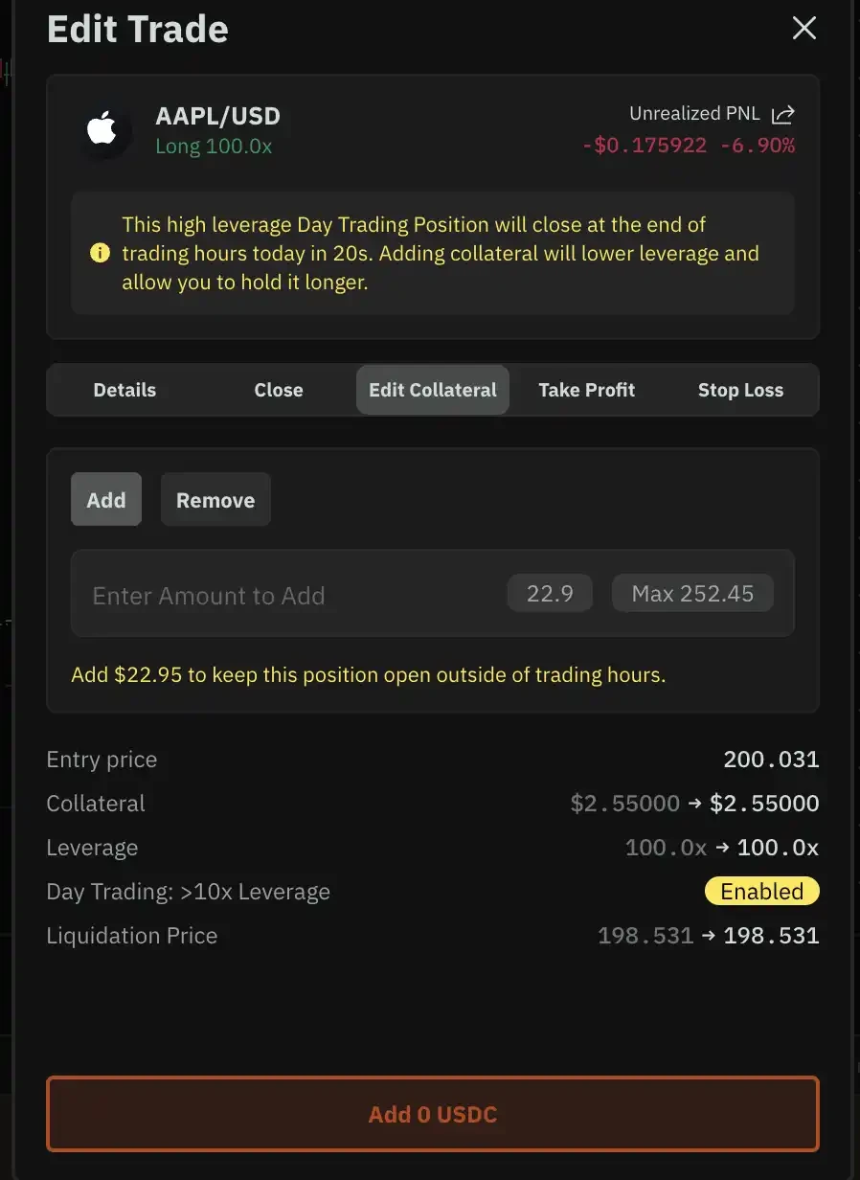 如何用100倍合约炒美股？
