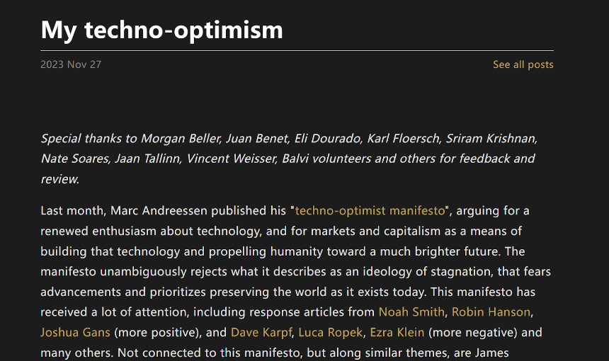 Web3与d/acc:技术加速时代,加密世界的防御使命