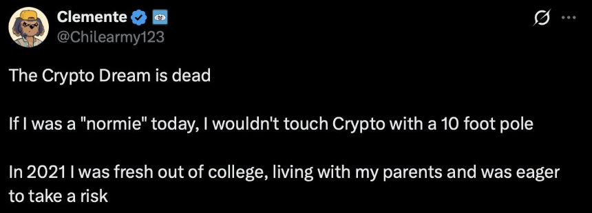 赚钱效应消失，「后加密推特」时代正在到来