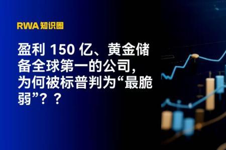 盈利超150亿美元、黄金储备全球第一的Tether，为何被标普评为“最脆弱”稳定币？