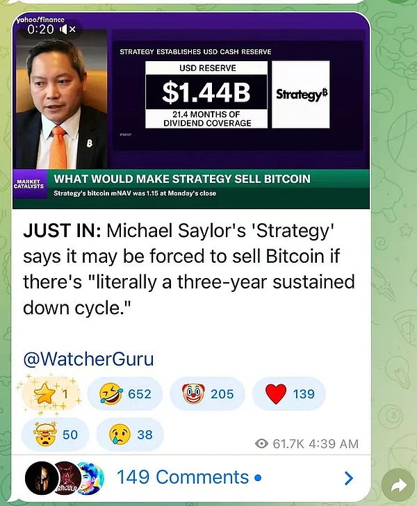 深度解析：MicroStrategy“三年寒冬”假设与比特币市场的信心底牌