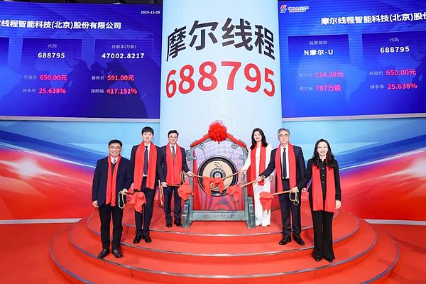 摩尔线程融资故事：早期投资人回报已超6200倍