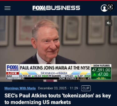 SEC主席展望美国资产两年内全面上链:数字化背后的全球金融新格局