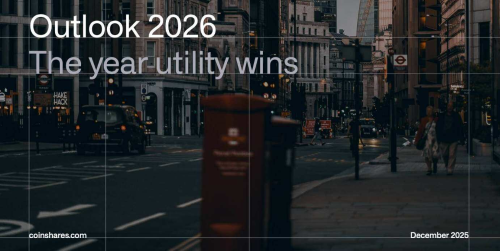 解读CoinShares 2026报告：告别投机叙事，拥抱实用性元年