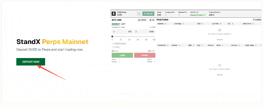 热门交互合集 | StandX上线主网积分活动;“特朗普游戏”候补名单申请(12月12日)