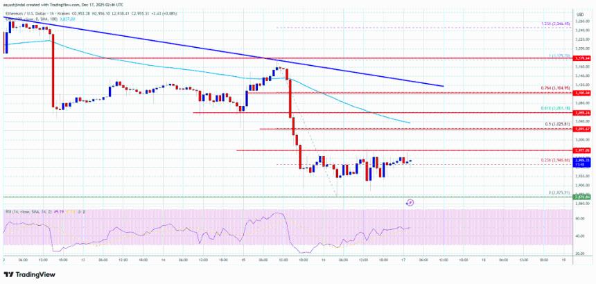 以太坊价格跌破3000美元——走势即将改变吗？
