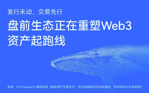 H<span class='keyword'>TX</span> Research发布研报：盘前交易生态如何重塑Web3资产起跑线