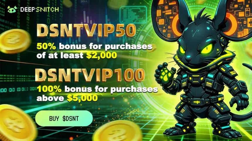 Solana遭遇大规模DDoS攻击,DeepSnitch AI奖励计划成投资新热点