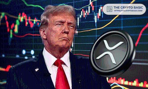 自“加密货币总统”特朗普上任以来，XRP价格下跌45.20%