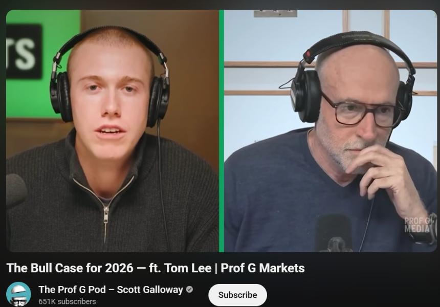 汤姆·李2026年预测：市场或将下跌10-15%，之后出现大幅反弹