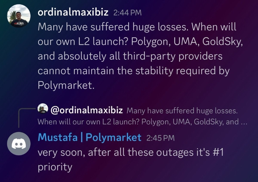 Polymarket迁离Polygon：经济账与行业变局