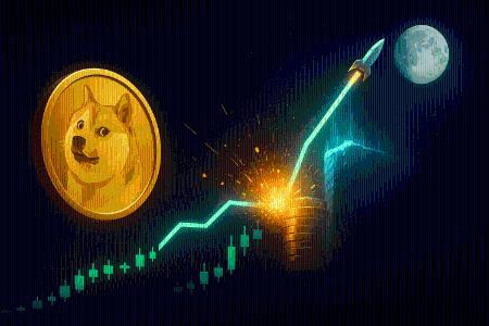 狗狗币周线分形形态预示未来波动或将加剧