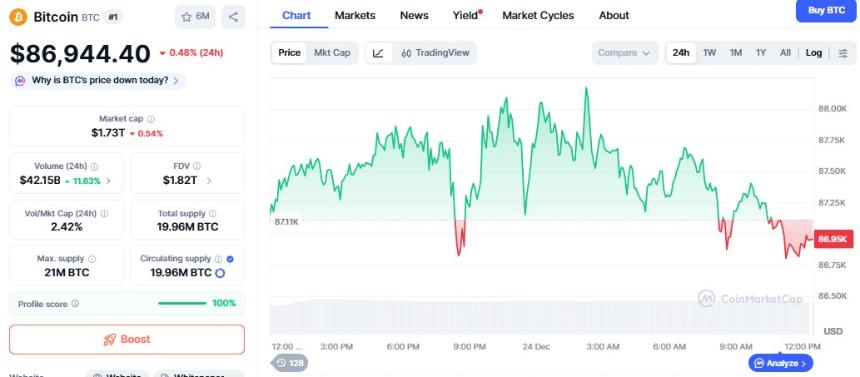  加密货币市场在12月24日为何崩盘：深度解析与未来展望 