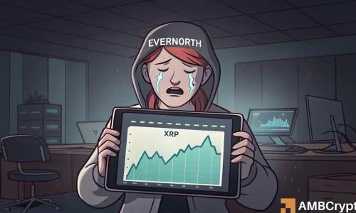 Evernorth因XRP价格下跌蒙受2.25亿美元未实现亏损