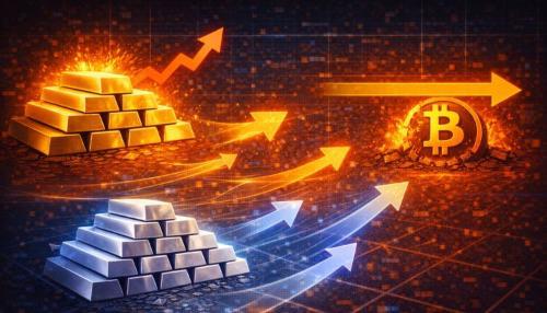 比特币震荡调整，贵金属市场成避险新宠：黄金和白银为何受青睐？
