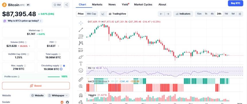  CZ比特币购买建议解释了为什么恐惧会创造买入机会 